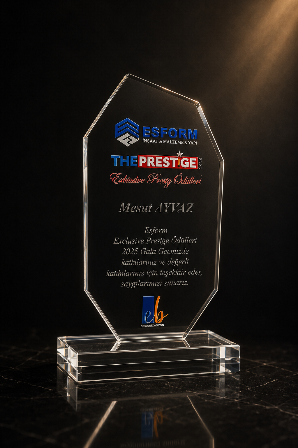 ESKİŞEHİR PRESTİJ  ÖDÜLLERİ GALA GECESİ