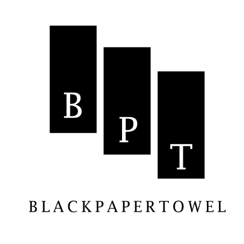 BLACK PAPER TOWEL